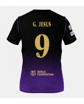 Barcelona Gabriel Jesus #9 Maglia Gara Trasferta Repliche 2026-27 Maniche Corte